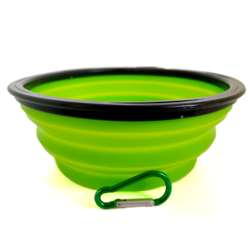 Foldable green feeder – drinking bowl