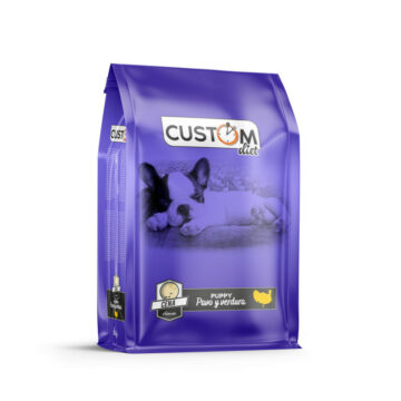 Custom Cena Puppy Pavo y Verdura -1kg