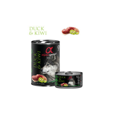 Alpha Spirit Kiwi Fruit Duck Can 12×150 gr