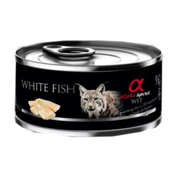 Alpha Can Cat White Fish 18x85gr