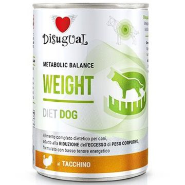 DISUGUAL METABOLIC WEIGHT LATAS PERRO 400gr x 6uds