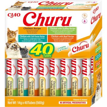 CHURU CAT VARIEDADES MIX 14gr (40uds)